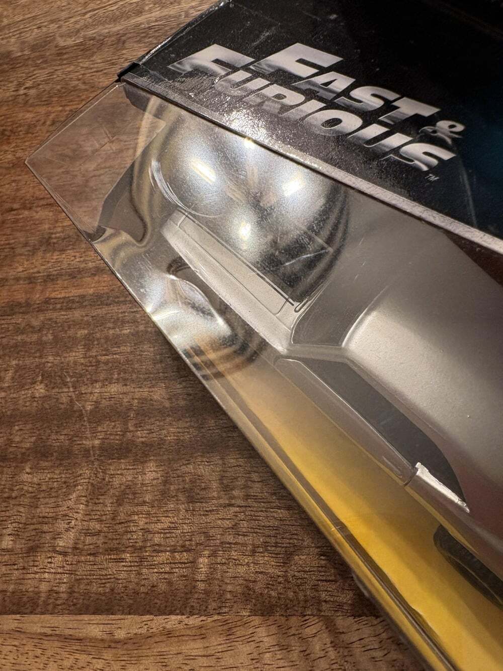Jada Fast & Furious Roman's Chevy Camaro Silver Diecast Furious 7 New Box Wear - Picture 9 of 9